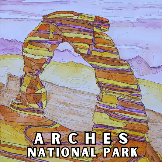 4x4 NATIONAL Parks/Monuments STICKERS
