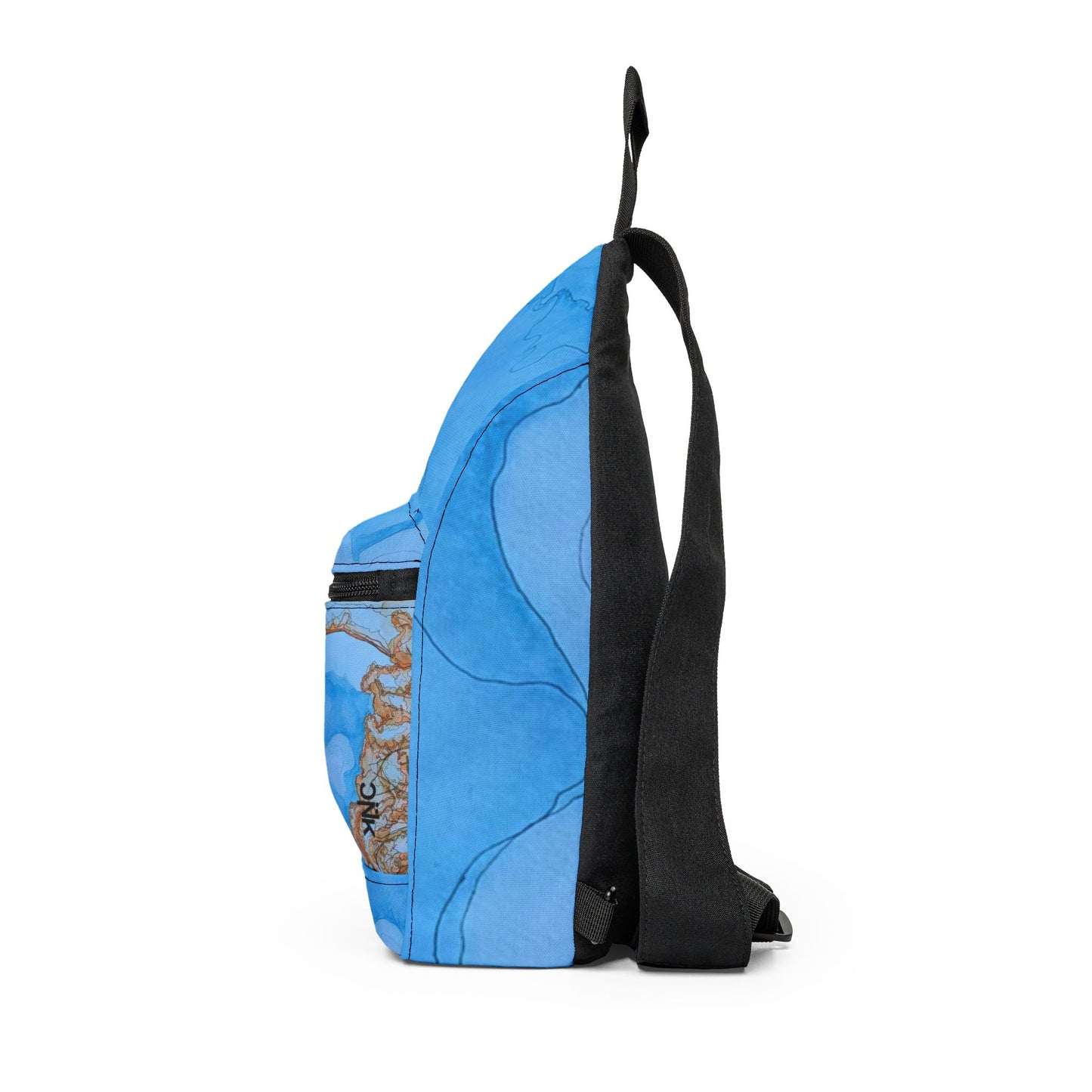 Sky Arch Pattern Sling Bag — Nature Trail/Urban Street Art Crossbody Pack