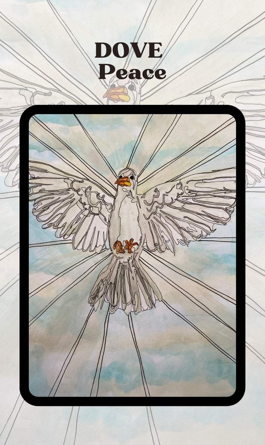 Spirit Creatures BIG & small Medicine Cards CANVAS BOOKMARKS
