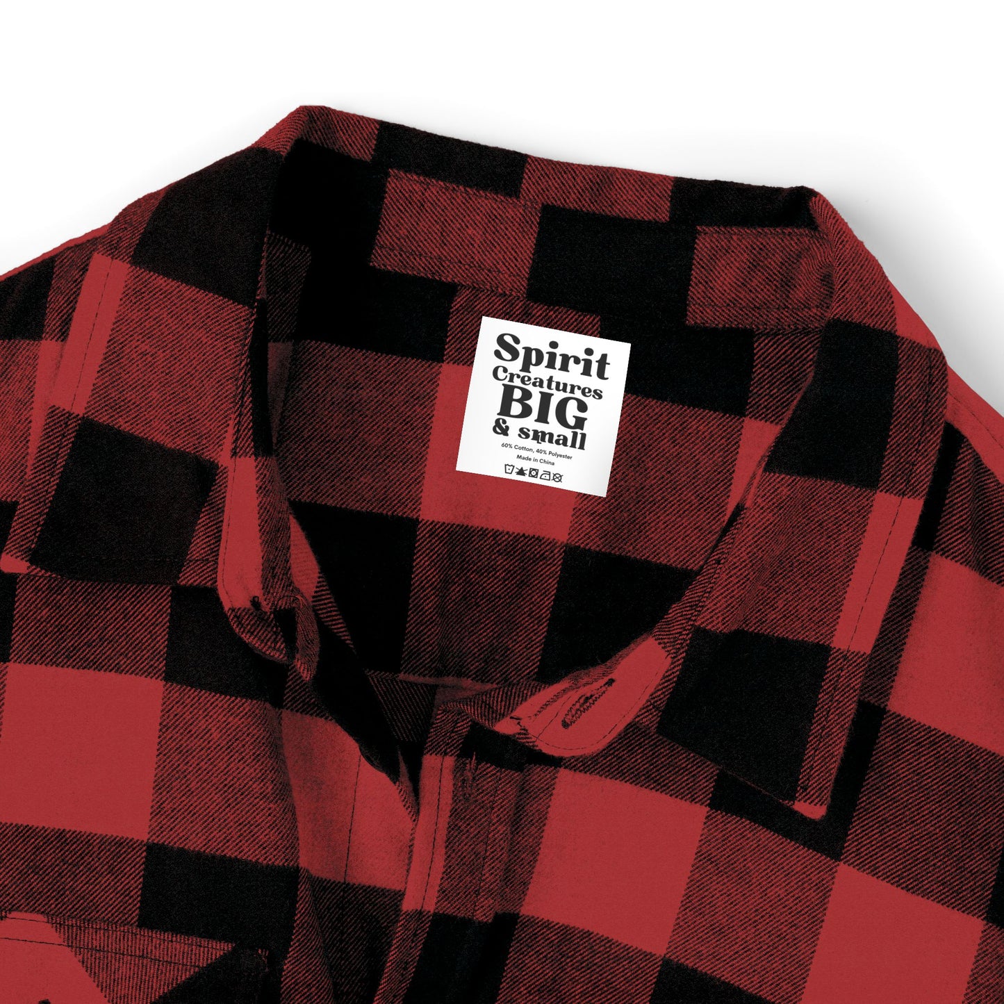 “What’s Your Spirit Creature” Flannel Shirt
