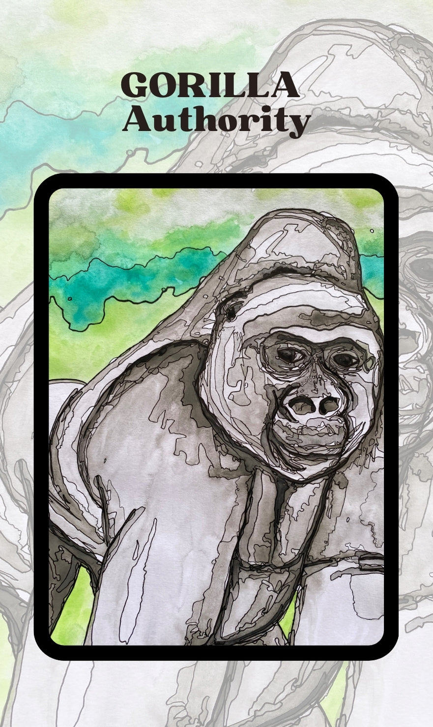 Spirit Creatures BIG & small Medicine Cards CANVAS BOOKMARKS