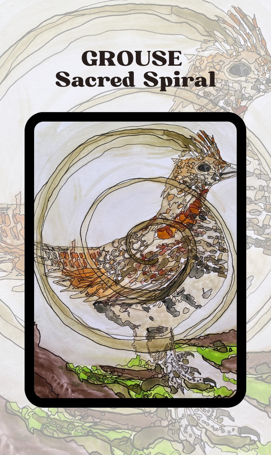 Spirit Creatures BIG & small Medicine Cards CANVAS BOOKMARKS