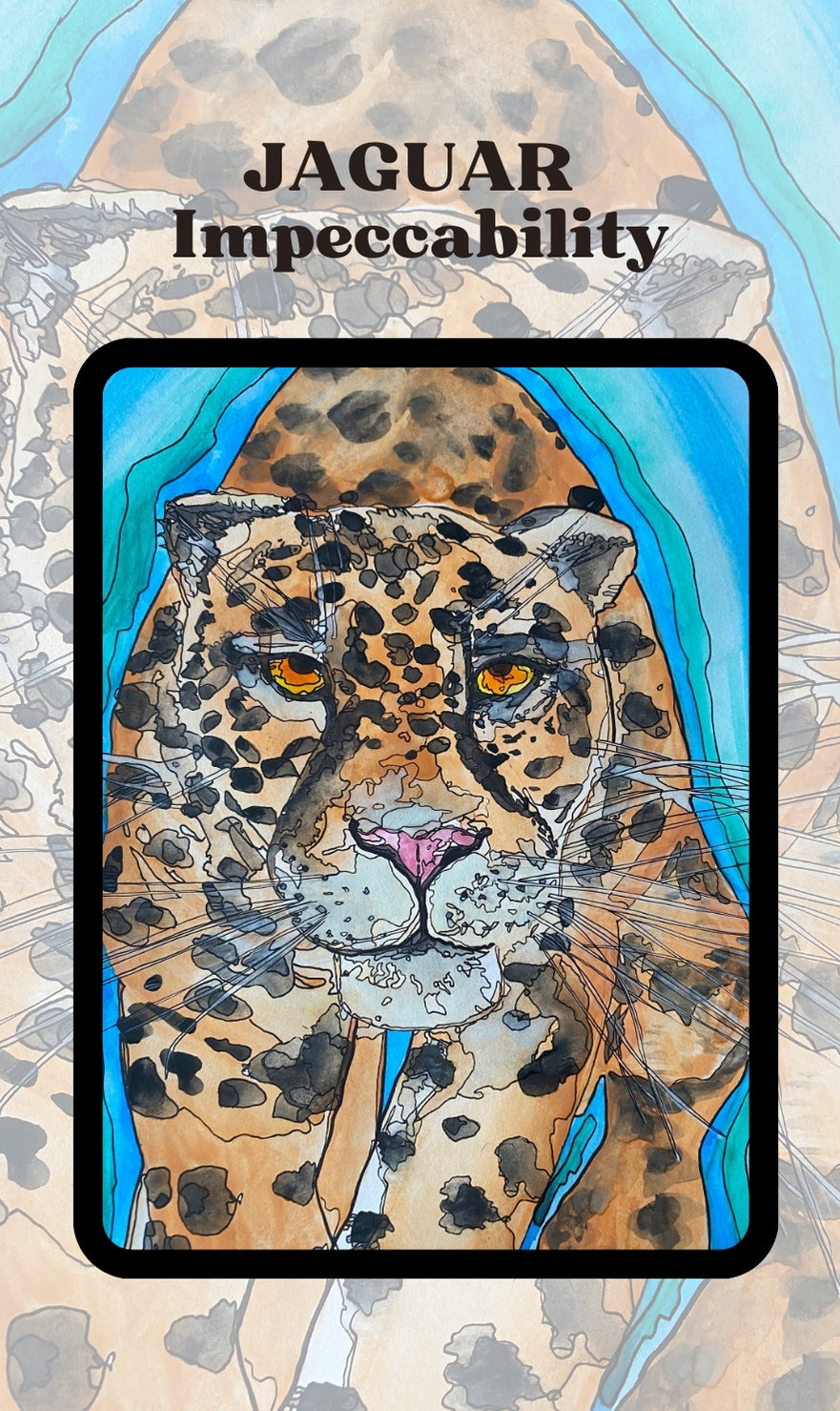 Spirit Creatures BIG & small Medicine Cards CANVAS BOOKMARKS