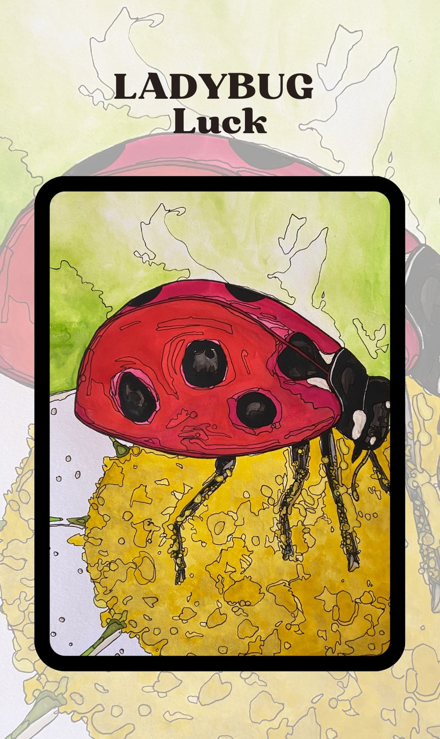 Spirit Creatures BIG & small Medicine Cards CANVAS BOOKMARKS