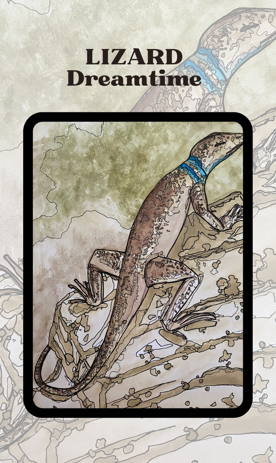 Spirit Creatures BIG & small Medicine Cards CANVAS BOOKMARKS