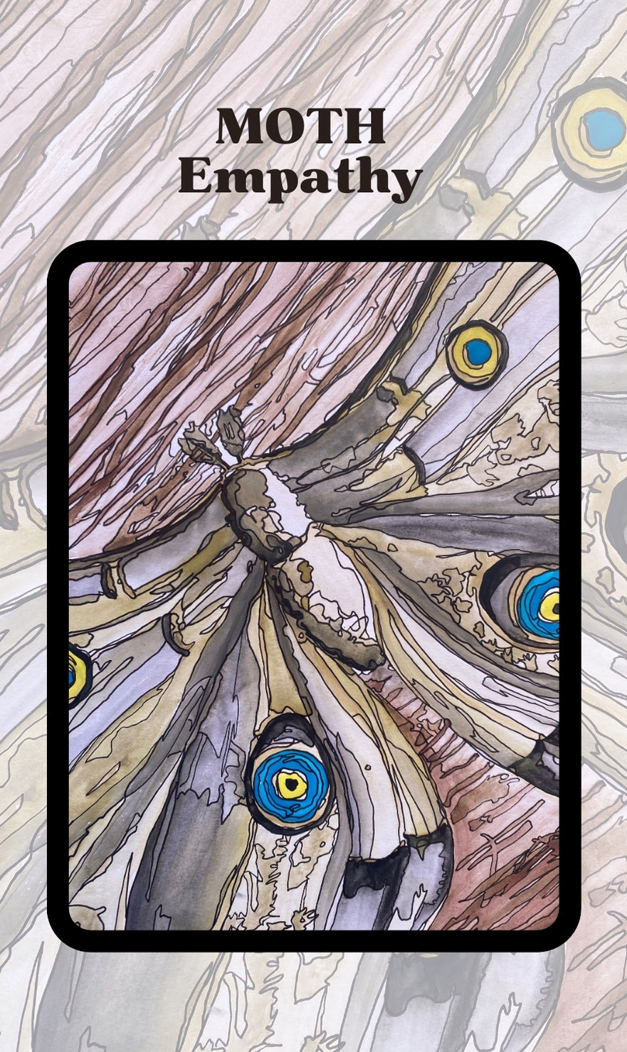 Spirit Creatures BIG & small Medicine Cards CANVAS BOOKMARKS