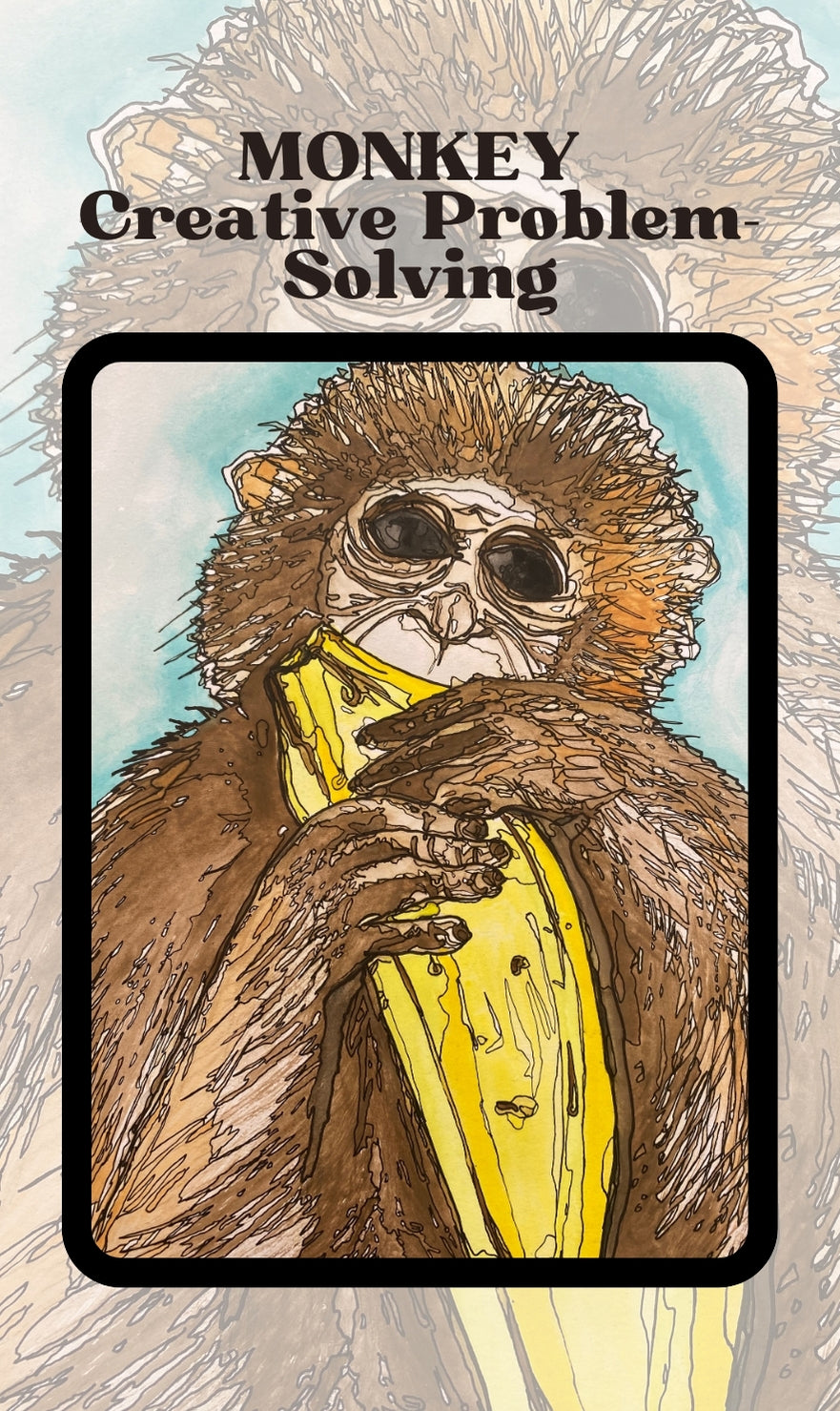 Spirit Creatures BIG & small Medicine Cards CANVAS BOOKMARKS