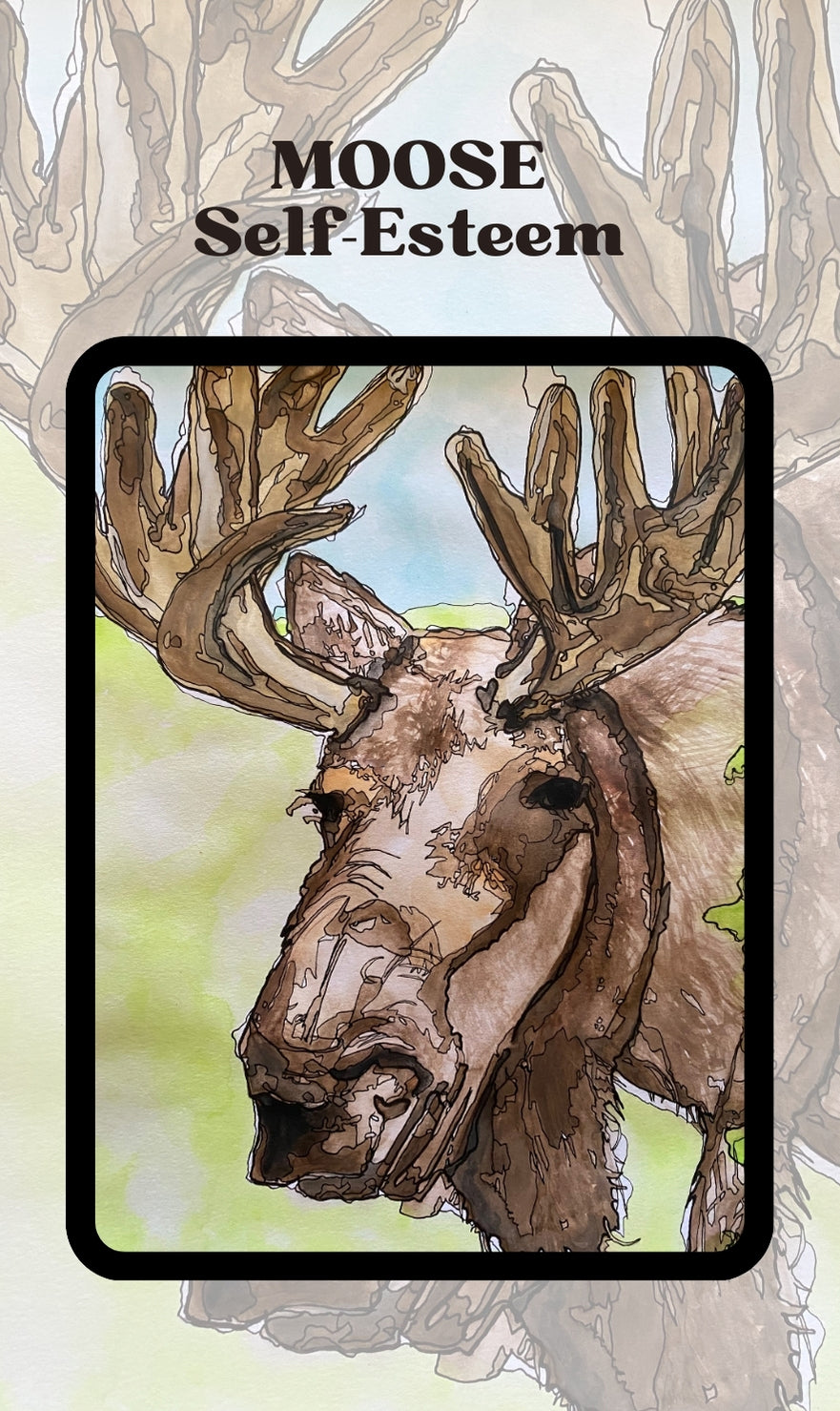 Spirit Creatures BIG & small Medicine Cards CANVAS BOOKMARKS