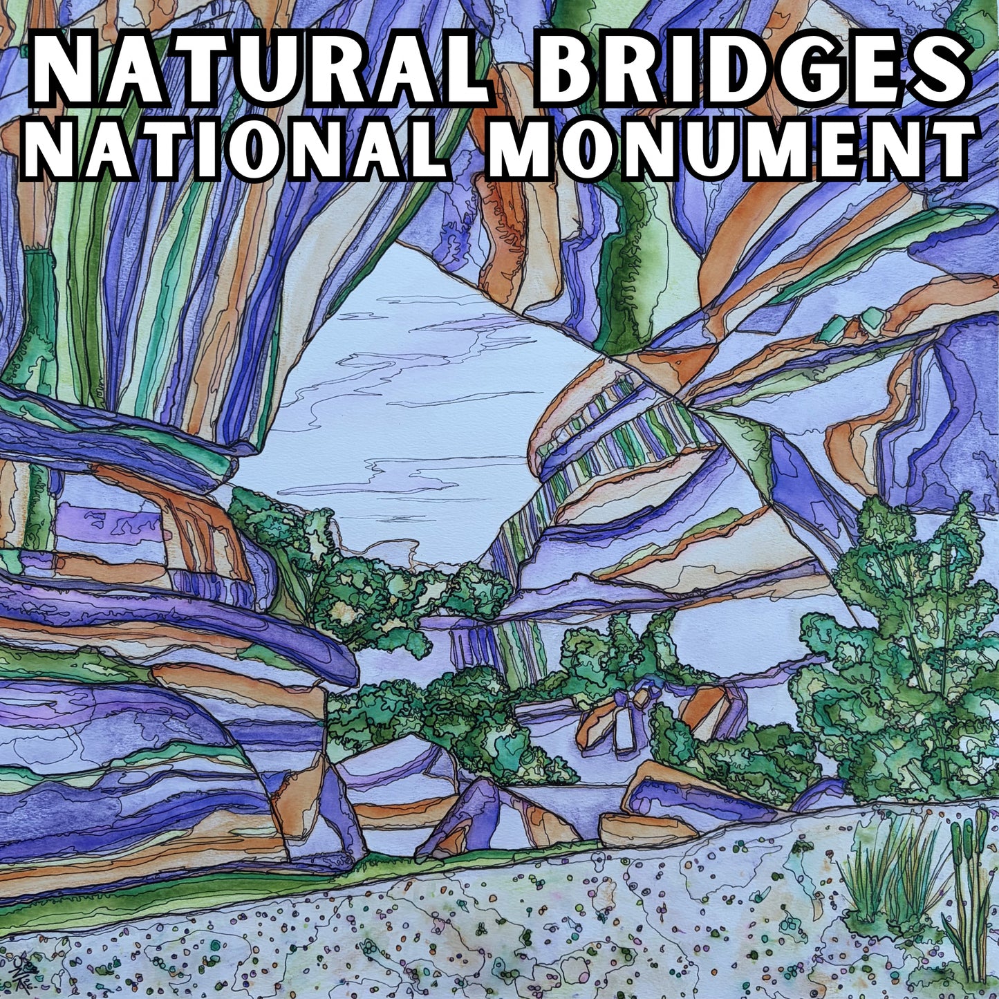 4x4 NATIONAL Parks/Monuments STICKERS