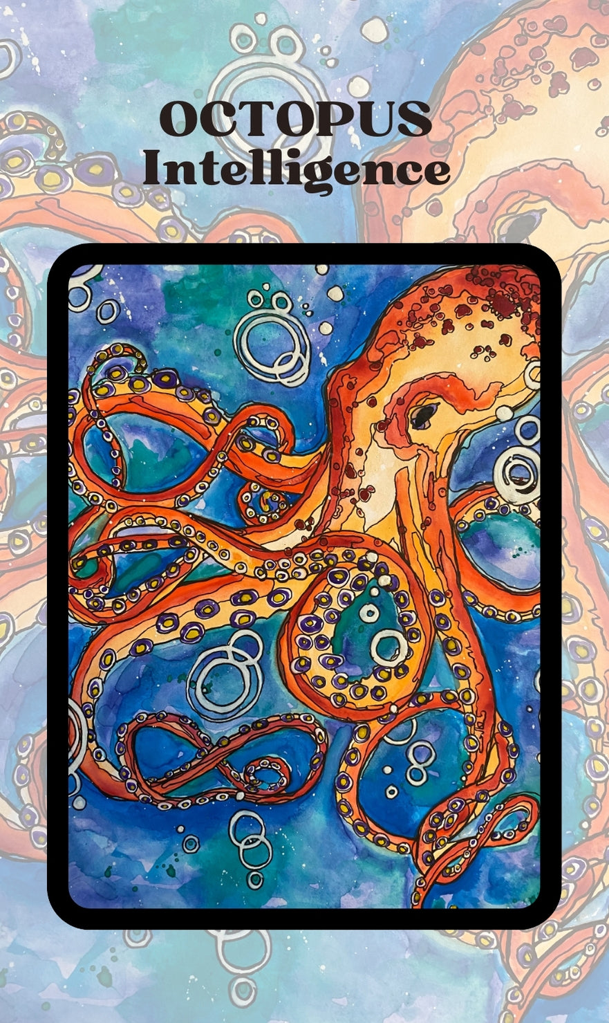 Spirit Creatures BIG & small Medicine Cards CANVAS BOOKMARKS