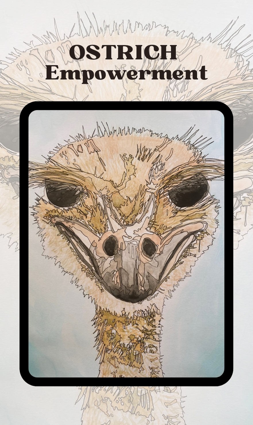 Spirit Creatures BIG & small Medicine Cards CANVAS BOOKMARKS
