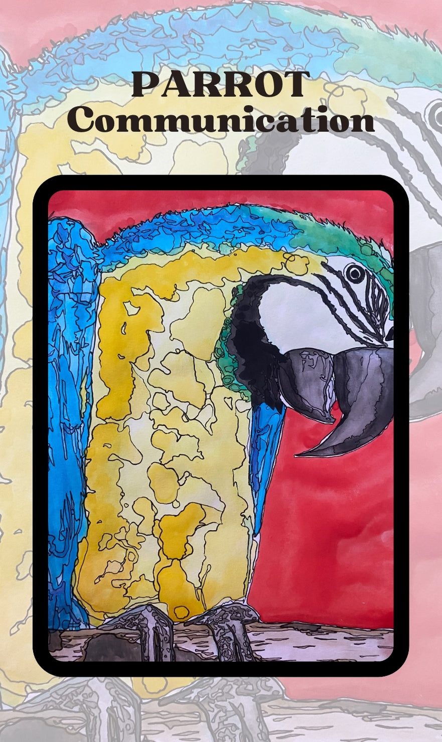 Spirit Creatures BIG & small Medicine Cards CANVAS BOOKMARKS