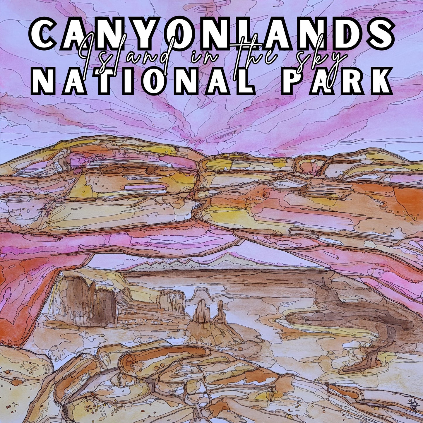 4x4 NATIONAL Parks/Monuments STICKERS