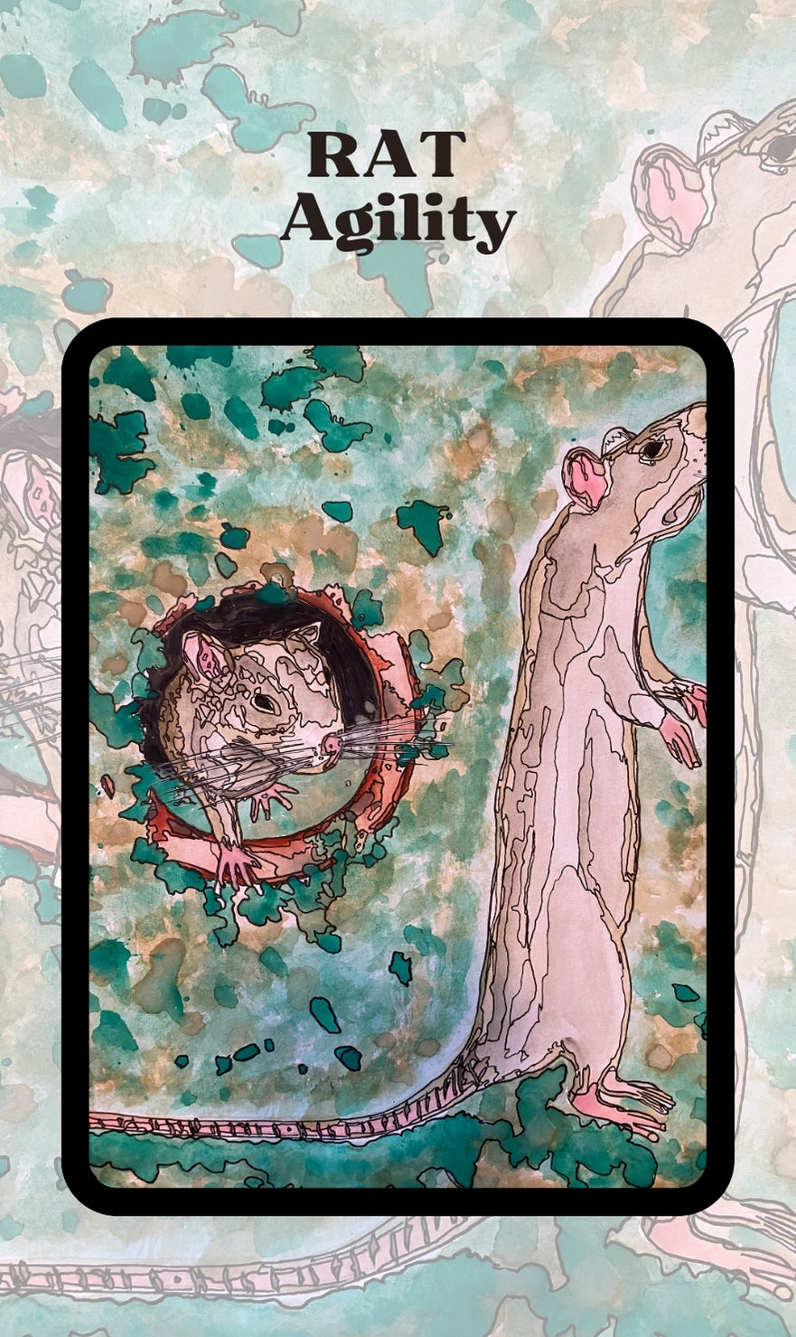 Spirit Creatures BIG & small Medicine Cards CANVAS BOOKMARKS