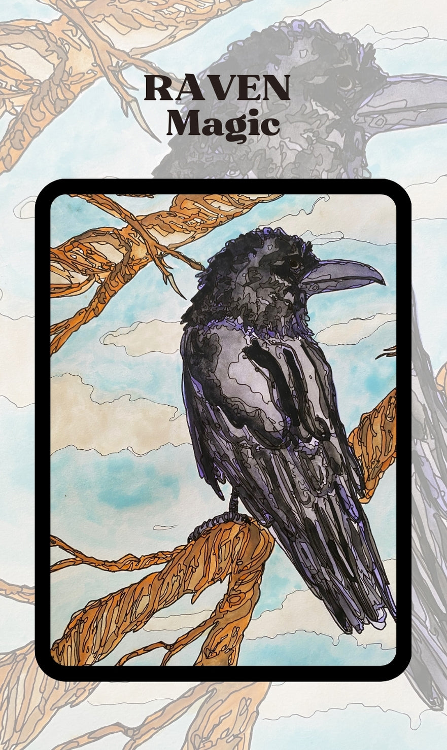 Spirit Creatures BIG & small Medicine Cards CANVAS BOOKMARKS