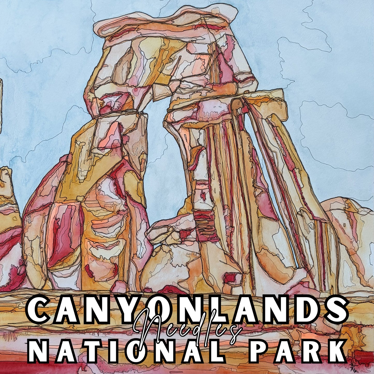 4x4 NATIONAL Parks/Monuments STICKERS