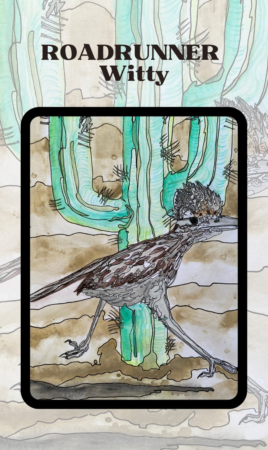 Spirit Creatures BIG & small Medicine Cards CANVAS BOOKMARKS