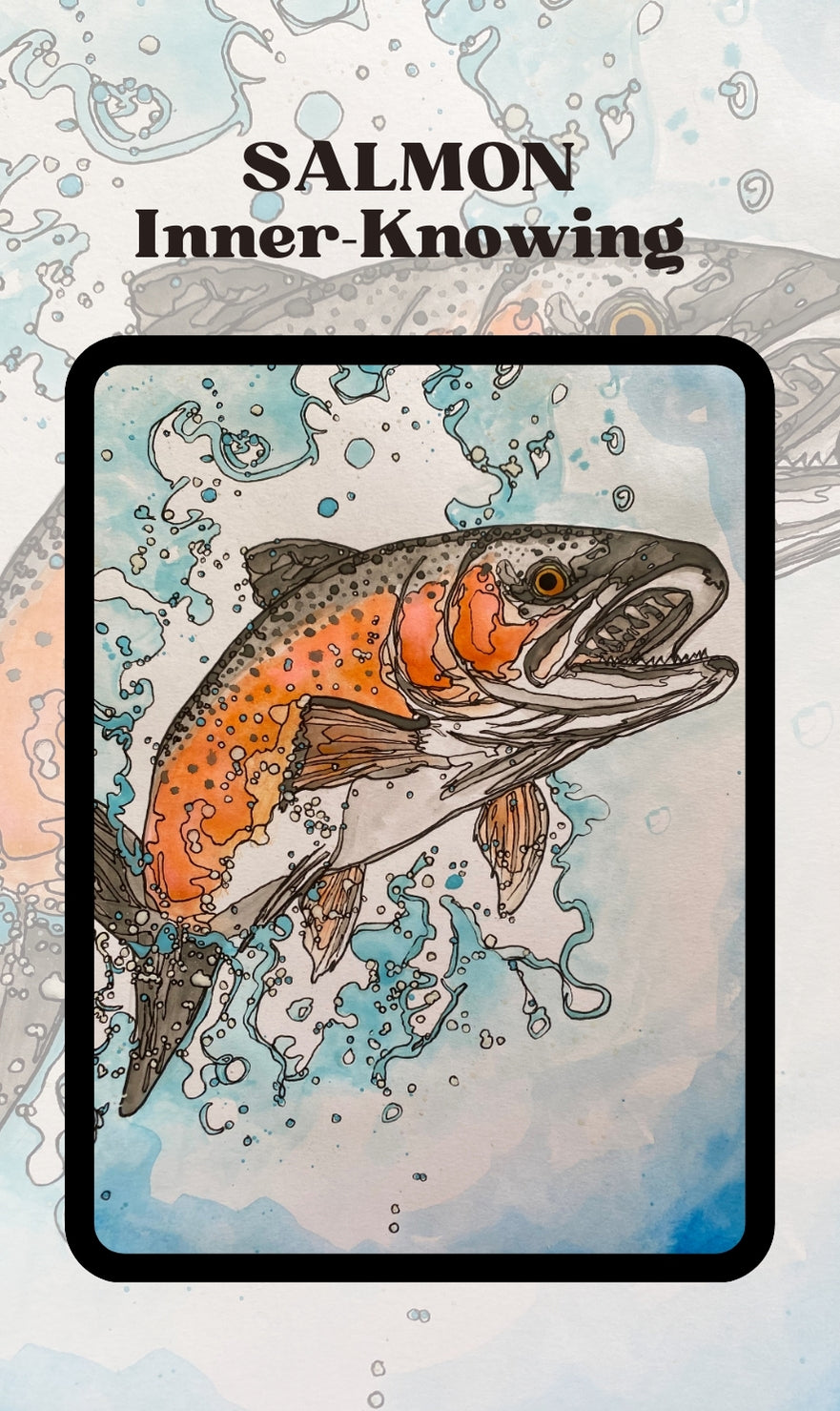 Spirit Creatures BIG & small Medicine Cards CANVAS BOOKMARKS
