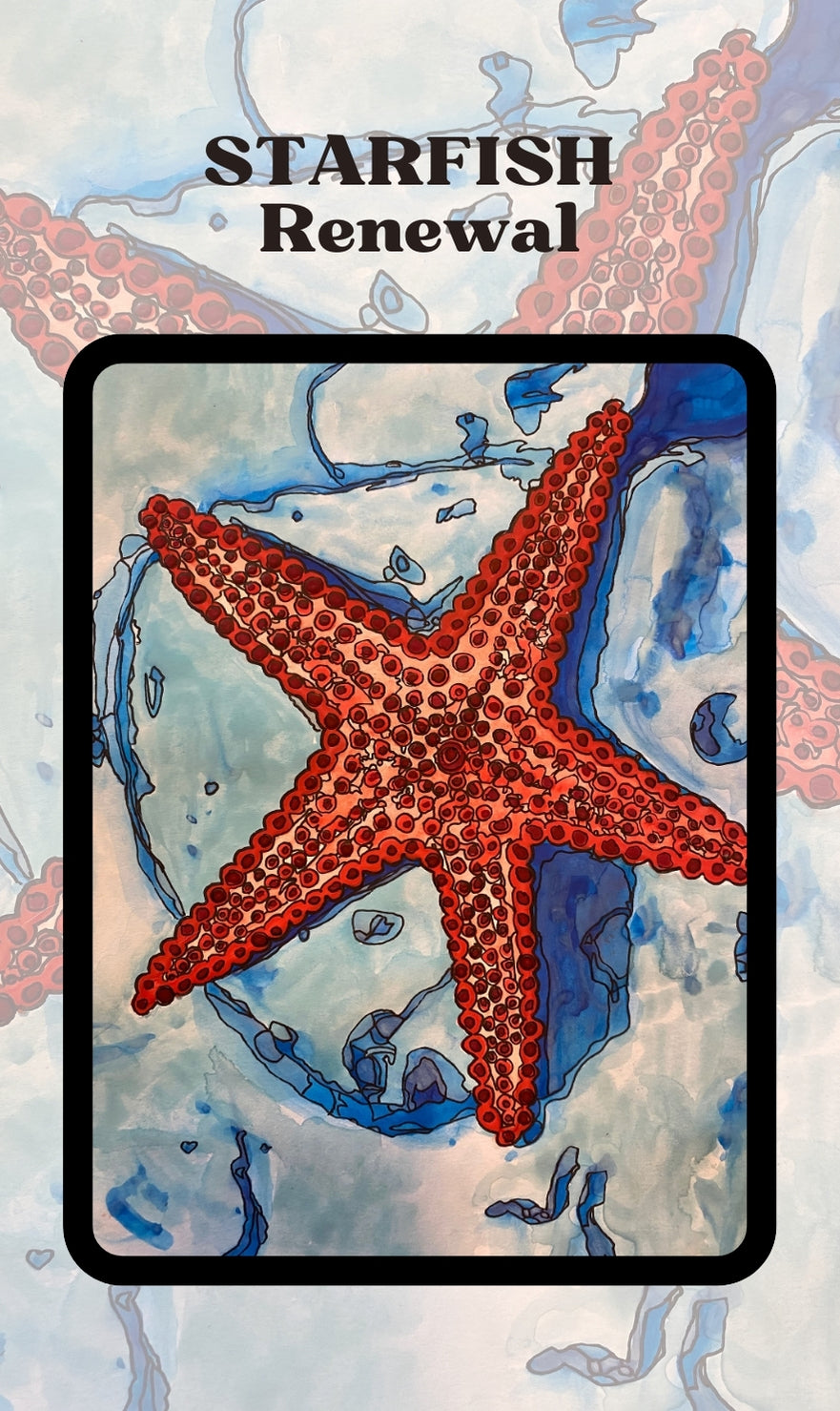 Spirit Creatures BIG & small Medicine Cards CANVAS BOOKMARKS