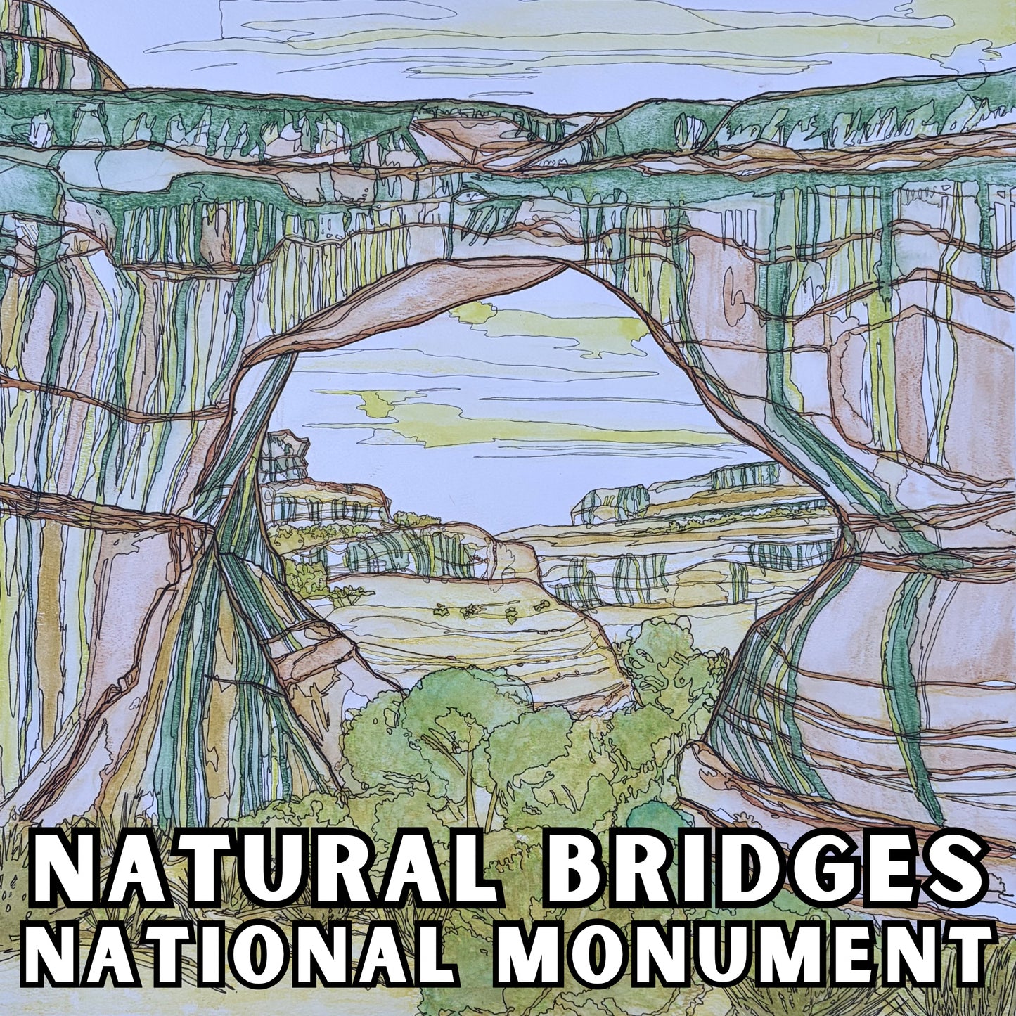 4x4 NATIONAL Parks/Monuments STICKERS