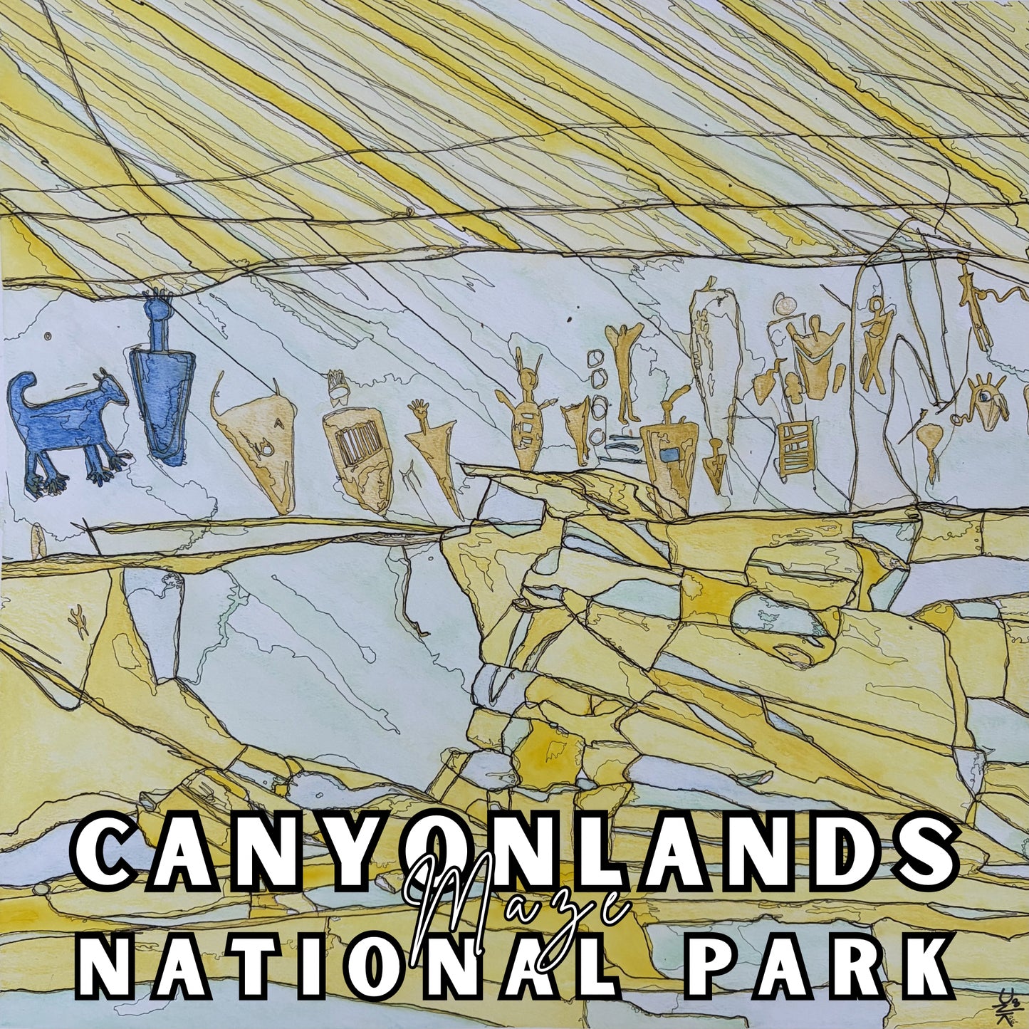 4x4 NATIONAL Parks/Monuments STICKERS