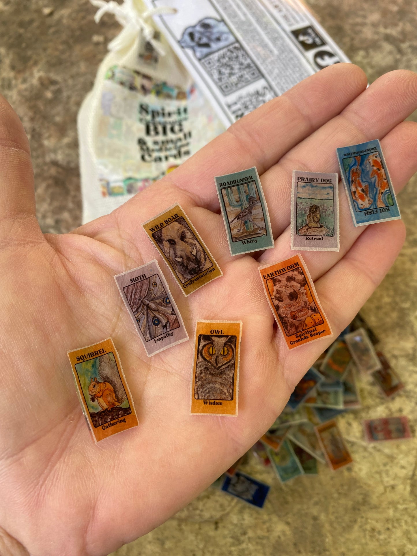 Spirit Creatures BIG & small Medicine TILES