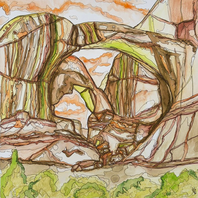 Where stone embraces stone